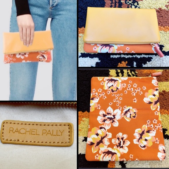 Rachel Pally Handbags - RACHEL PALLY, fold over, floral leather clutch!!